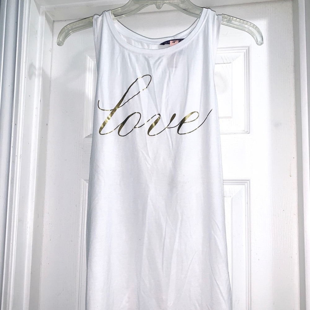 ✅ BOGO VS Cross back Love Tank S